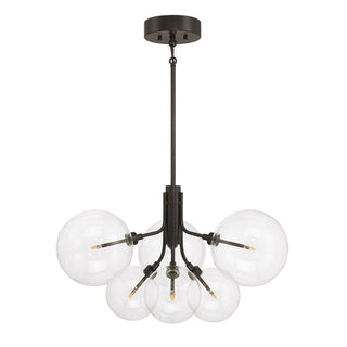 LED Chandelier in Oil Rubbed Bronze
