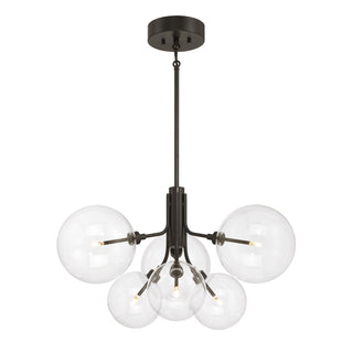LED Chandelier in Oil Rubbed Bronze