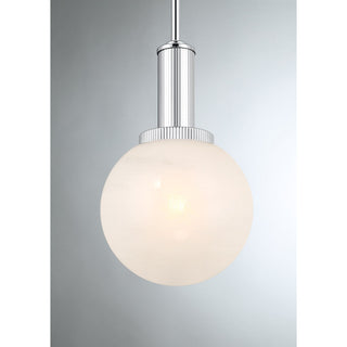 One Light Pendant in Chrome