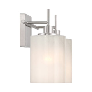Two Light Bathroom Vanity in Brushed Nickel