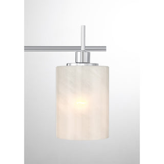 Three Light Bathroom Vanity in Chrome