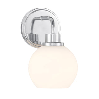 One Light Wall Sconce in Chrome
