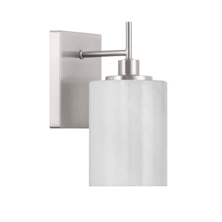 One Light Wall Sconce in Brushed Nickel