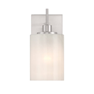 One Light Wall Sconce in Brushed Nickel