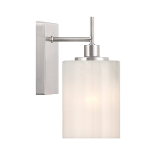 One Light Wall Sconce in Brushed Nickel