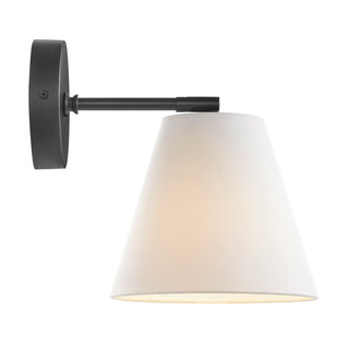 One Light Wall Sconce in Matte Black