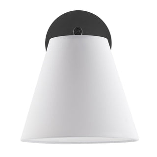 One Light Wall Sconce in Matte Black