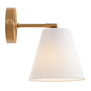 One Light Wall Sconce in Natural Brass