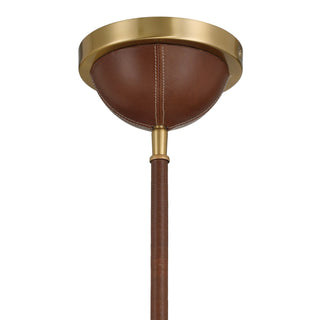 Abeline Eight Light Chandelier in Warm Brass