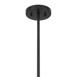 Holton Four Light Chandelier in Matte Black