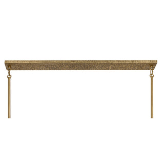 Etereo 14 Light Linear Chandelier in Spumante