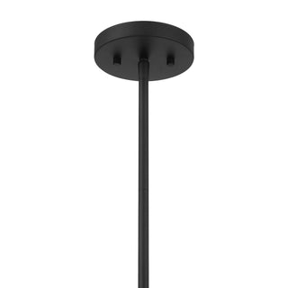 Blair Three Light Chandelier in Matte Black