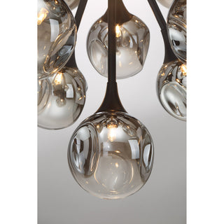 Matisse 18 Light Chandelier in Matte Black
