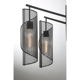Hillbourne Five Light Chandelier in Matte Black