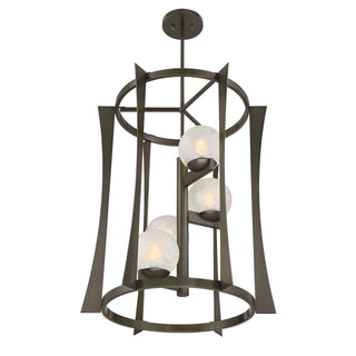 Darien Four Light Pendant in Mediterranean Bronze