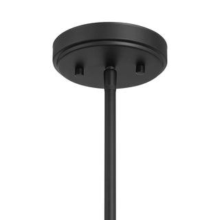 Hillbourne Three Light Pendant in Matte Black