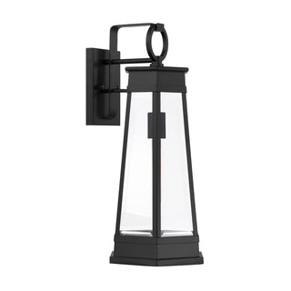 Payne One Light Outdoor Wall Lantern in Matte Black