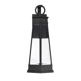 Payne One Light Outdoor Wall Lantern in Matte Black