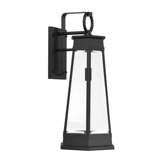 Payne One Light Outdoor Wall Lantern in Matte Black