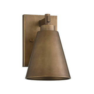 Ryder One Light Outdoor Wall Lantern in Atlas Bronze