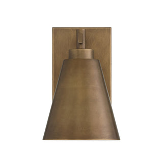 Ryder One Light Outdoor Wall Lantern in Atlas Bronze