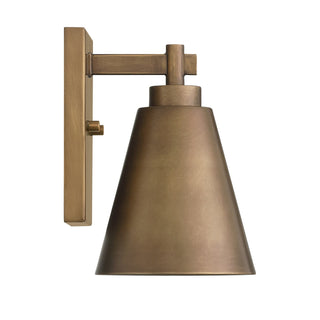 Ryder One Light Outdoor Wall Lantern in Atlas Bronze