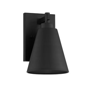 Ryder One Light Outdoor Wall Lantern in Matte Black