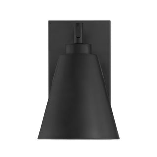 Ryder One Light Outdoor Wall Lantern in Matte Black