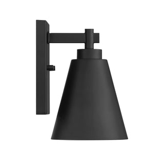 Ryder One Light Outdoor Wall Lantern in Matte Black