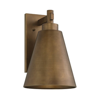 Ryder One Light Outdoor Wall Lantern in Atlas Bronze
