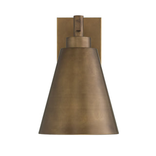 Ryder One Light Outdoor Wall Lantern in Atlas Bronze