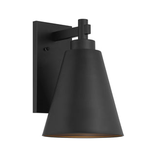Ryder One Light Outdoor Wall Lantern in Matte Black