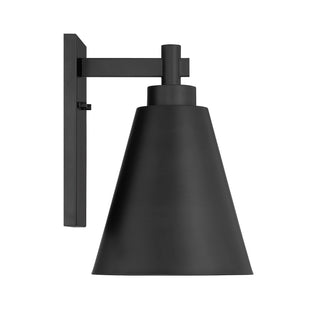 Ryder One Light Outdoor Wall Lantern in Matte Black