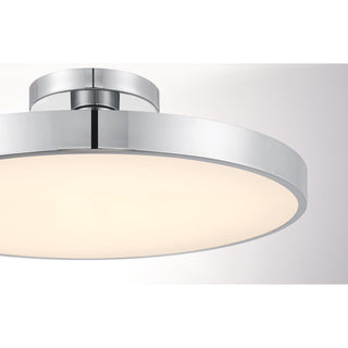 Thayer LED Semi-Flush Mount in Chrome