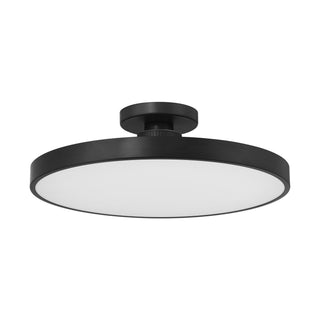 Thayer LED Semi-Flush Mount in Matte Black