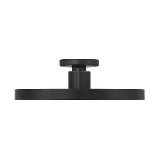 Thayer LED Semi-Flush Mount in Matte Black