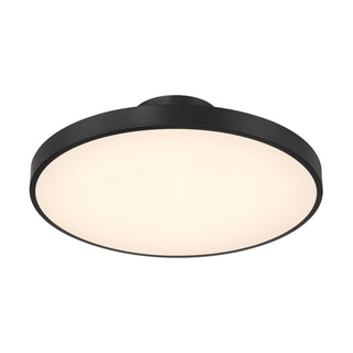Thayer LED Semi-Flush Mount in Matte Black