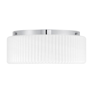 Edgemont Four Light Flush Mount in Chrome