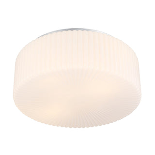 Edgemont Four Light Flush Mount in Chrome