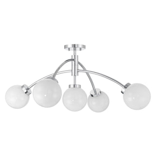 Redfield LED Semi-Flush Mount in Chrome