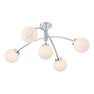 Redfield LED Semi-Flush Mount in Chrome