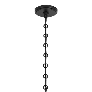 Cabot One Light Pendant in Matte Black