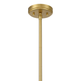 Pastis One Light Pendant in Warm Brass