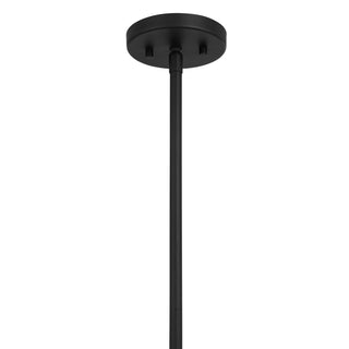 Antolini Five Light Pendant in Black Cashmere