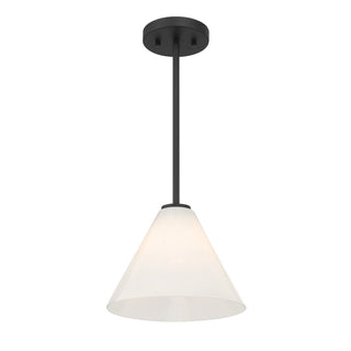 Blair One Light Mini-Pendant in Matte Black