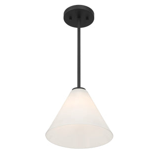 Blair One Light Mini-Pendant in Matte Black