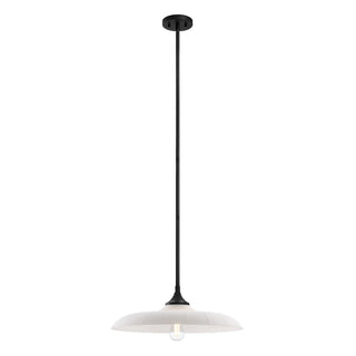 Hadley One Light Pendant in Matte Black