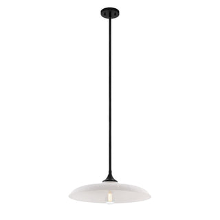 Hadley One Light Pendant in Matte Black