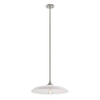 Hadley One Light Pendant in Satin Nickel