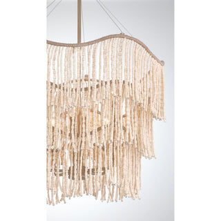 Melia Six Light Pendant in Cypress